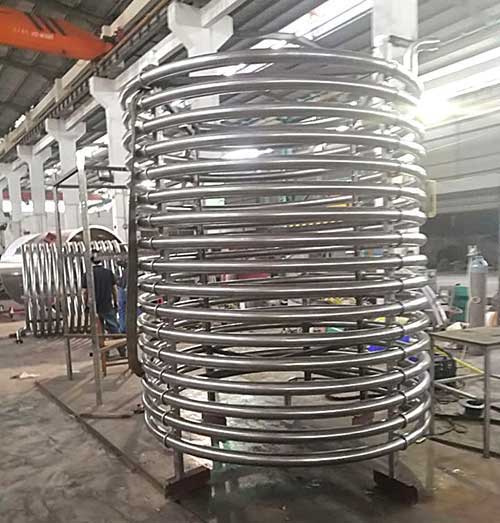 内(nèi)盤管焊接